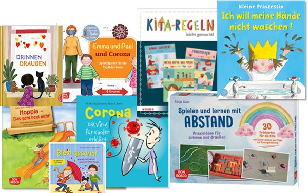 Buchpaket "im Kindergarten unter Corona-Bedingungen"