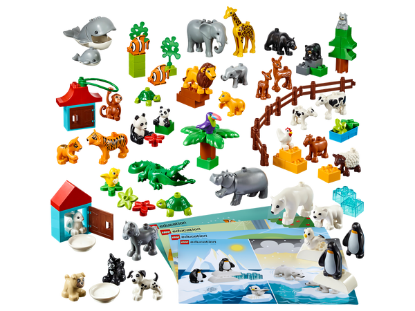 LEGO® Education Tiere, 91 teiliges LEGO® DUPLO® Set, ab 2 Jahre