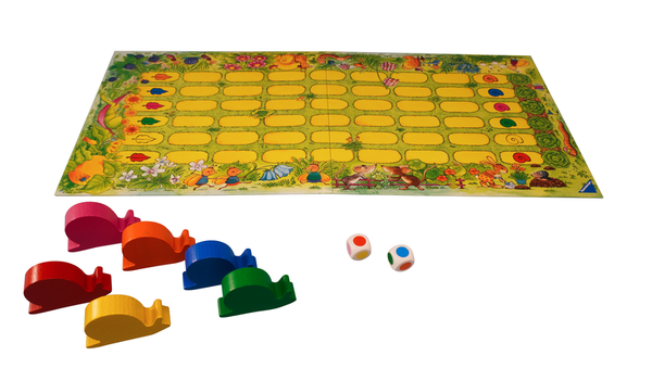 RAVENSBURGER Tempo, kleine Schnecke, Laufspiel, 2-6 Personen, ab 3 Jahre