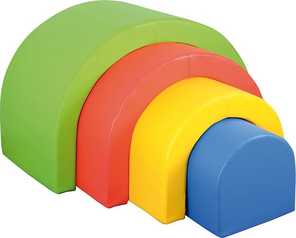 Grosse Regenbogen Soft-Bausteine