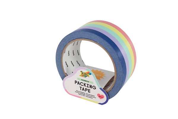 Klebeband Regenbogen, 48 mm x 25 m