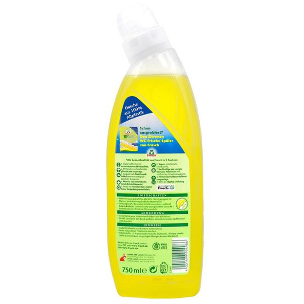 Frosch Zitronen WC-Reiniger, 750 ml