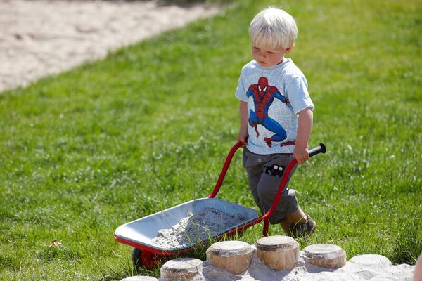 WINTHER Mini Schubkarre, Metall, 2-4 Jahre