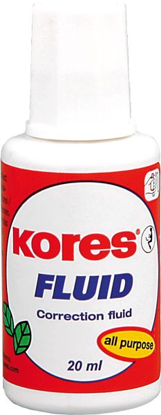 Korrekturfluid (Tipp-Ex), 20ml, weiß