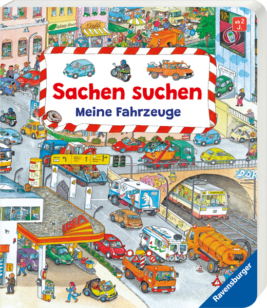 RAVENSBURGER Sachen suchen: Meine Fahrzeuge, ab 2 Jahre