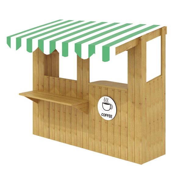 Outdoor-Snack-Bar (LxBxH: 146 x 62 x 132 cm)