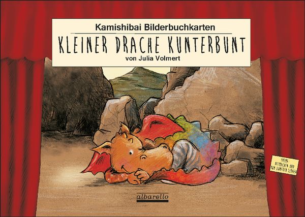 Kamishibai Bildkartenset - Kleiner Drache Kunterbunt