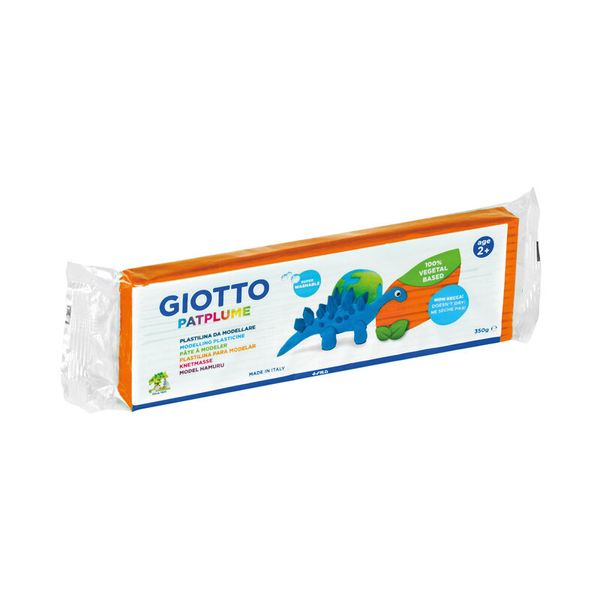 GIOTTO Patplume Modelliermasse, 12 x 350g, farbig sortiert