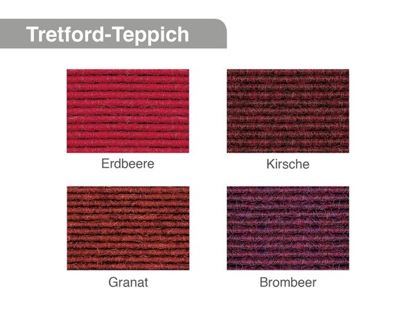 TRETFORD Teppich gekettelt, 200x300 cm, diverse Farben