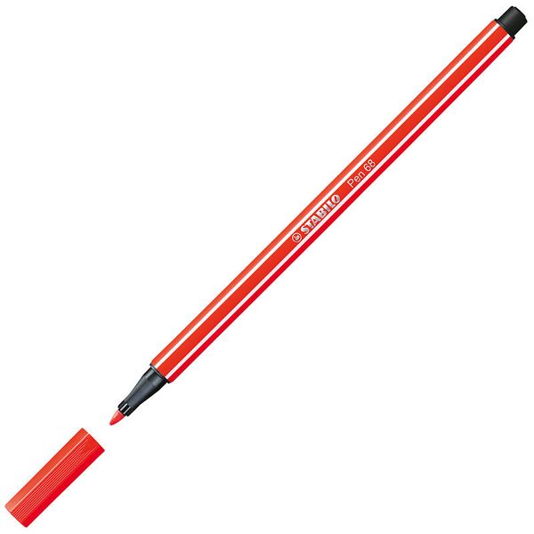 STABILO Faserschreiber Pen 68, 1mm, sortiert, 10 Stück