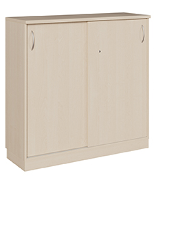 Schiebetüren-Schrank, Höhe 118 cm