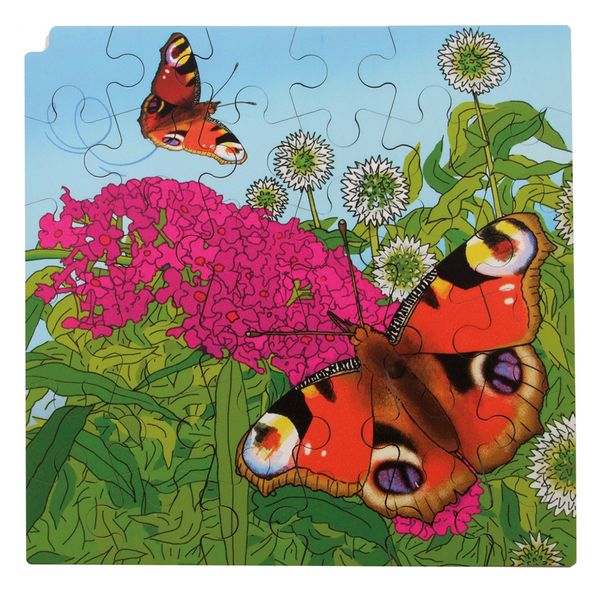 Circle of life Puzzle, Schmetterling, Holz, 86 Teile, ab 3 Jahre