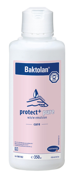 Bode Baktolan® protect+ pure Hautschutz, 350 ml