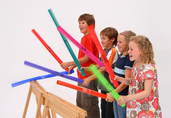 Boomwhackers Gruppensatz in Aufbewahrungsbox