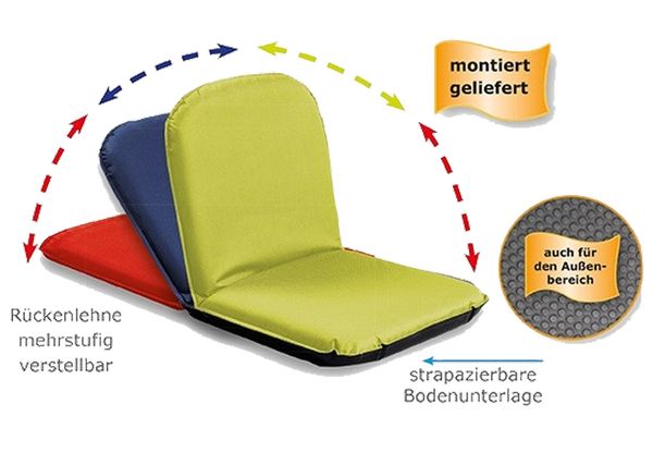 Bodensitz Sitzfix, Farbe wählbar 