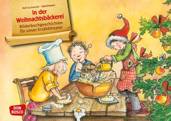 Kamishibai Bildkartenset - In der Weihnachtsbäckerei