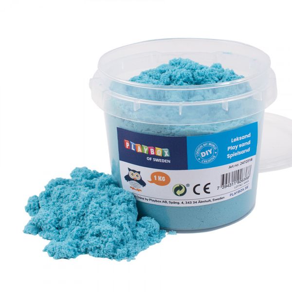 Fließsand blau, 1 kg