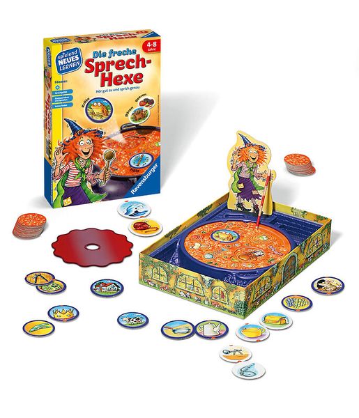 RAVENSBURGER Die freche Sprech-Hexe, 2-4 Personen, ab 4 Jahre