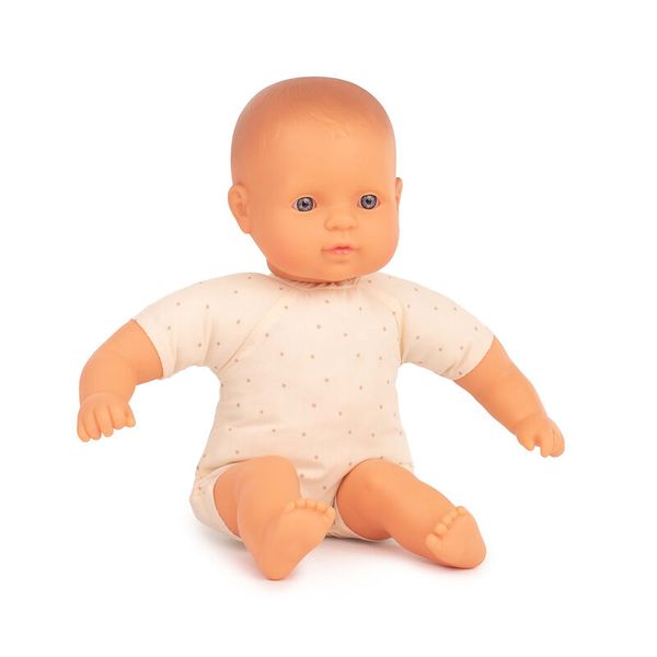 Weichkörper-Baby-Puppen-Set inkl. Kleidung, 32 cm, 8-tlg.