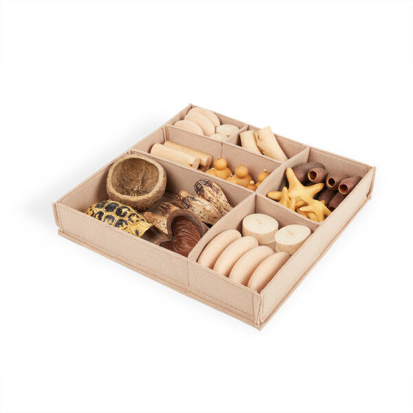 Loose Parts-Set, Natur-Geometrie (U3)