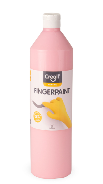 Fingerfarbe rosa (Creall), 750 ml