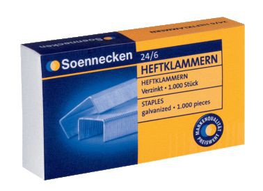 Heftklammern 24/6 1.000 Stück