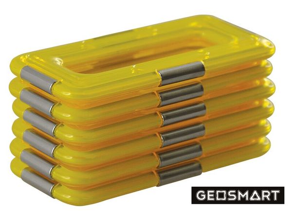 GEOSMART mini Rechteck, 6 Stück