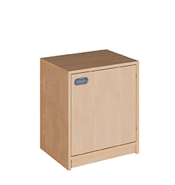 Kleiner geschlossener Schrank, Höhe 60 cm