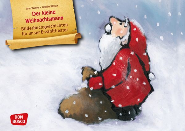 Kamishibai Bildkartenset - Der kleine Weihnachtsmann