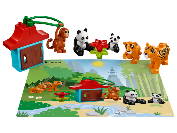 LEGO® Education Tiere, 91 teiliges LEGO® DUPLO® Set, ab 2 Jahre