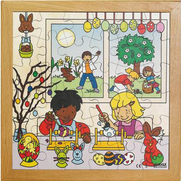 ROLF EDUCATION Puzzle multikulturelle Feiertage - Ostern, 36 Teile, ab 3 Jahre