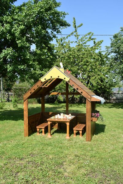 Outdoor Spielhaus, (LxBxH): 230x154x220 cm