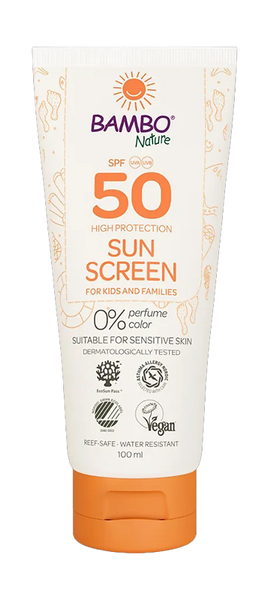 Bambo Nature Sonnencreme, LSF 50, 100 ml