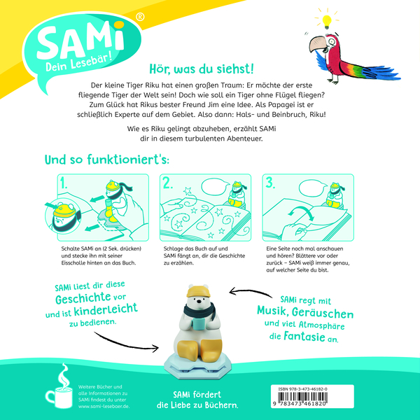 SAMi - dein Lesebär, Buchpaket "Mut"