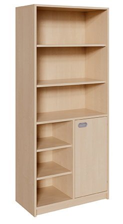 Großer Schrank mit Tür, Höhe 180 cm