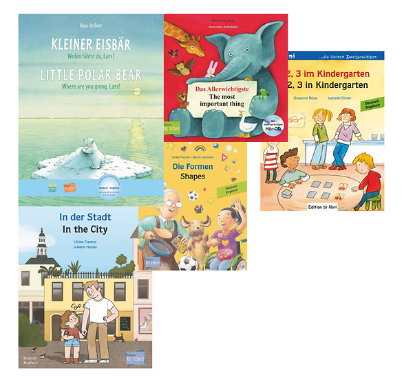 Buchpaket - englisch-deutsche Kinderbücher