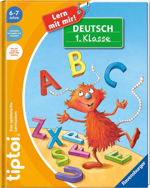 RAVENSBURGER tiptoi® Lern mit mir! Deutsch 1. Klasse, ab 6 Jahre