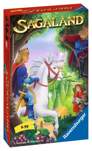 RAVENSBURGER Sagaland Reisespiel, Merkspiel, 2-4 Spieler, ab 6 Jahre