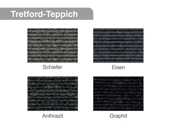 TRETFORD Teppich rund gekettelt, 350 cm, diverse Farben