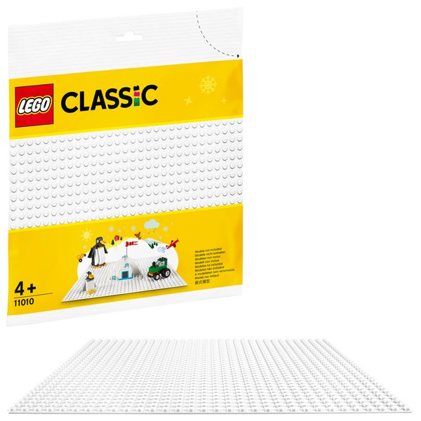 11026 LEGO® weiße Bauplatte V29, 5 Stück