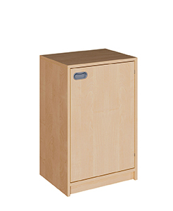 Kleiner geschlossener Schrank, Höhe 80 cm