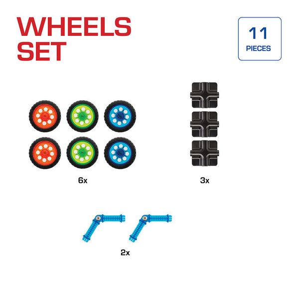 GEOSMART Wheels Set, 11 Teile, ab 3 Jahre