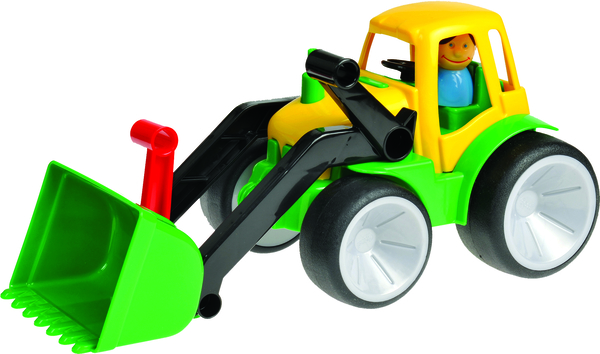 GOWI Traktor mit Schaufel, 31 cm x 16,5 cm x 16,5 cm, ab 1 Jahr