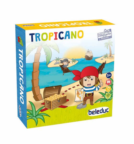 Brettspiel Tropicano, 2-4 Spieler, ab 5 Jahre, Spieldauer 15 Minuten