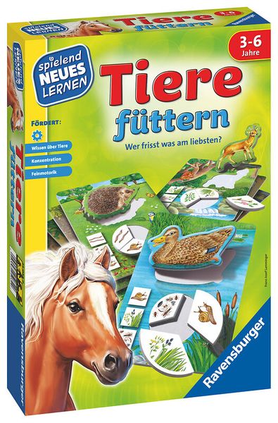 RAVENSBURGER Tiere füttern, ab 3 Jahre