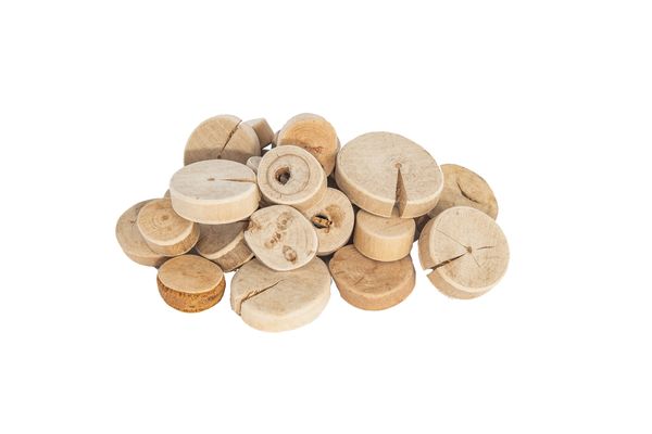 Bastel-Set Holzscheiben 1 Kg