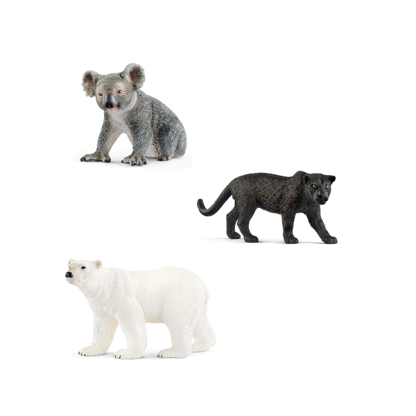 Schleich® Wildtiere Set V, 3-tlg.