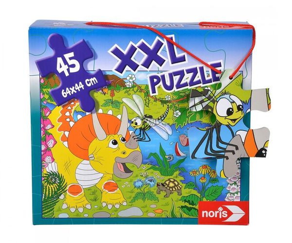 XXL Puzzle Dinosaurier, 45 Teile, ab 3 Jahre