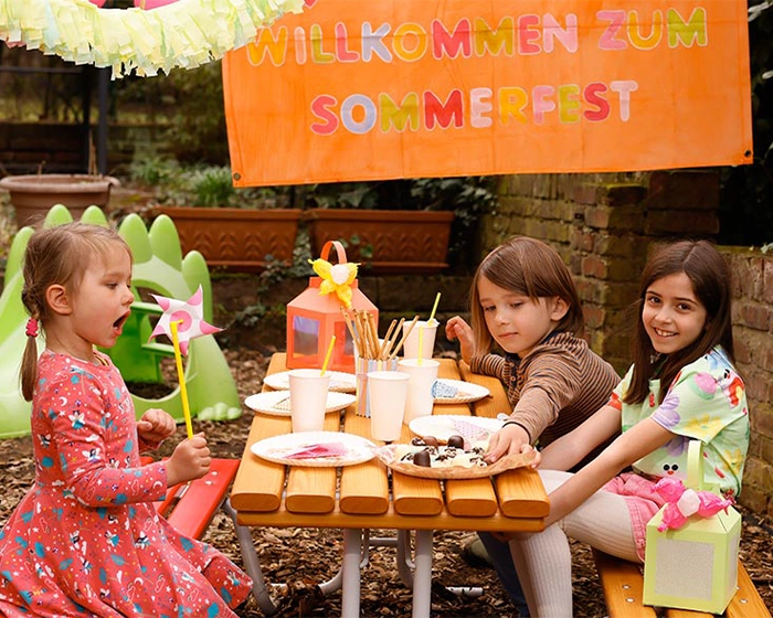 Das Sommerfest im Kindergarten