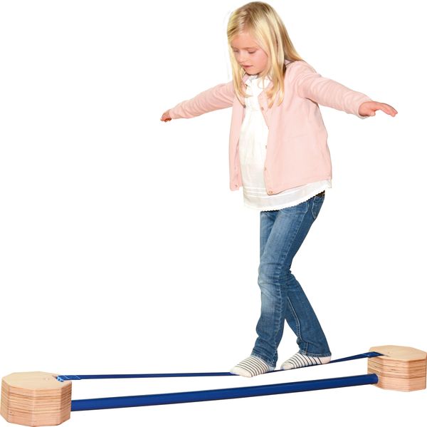 Balancierbalken - Slacktrack, 142 cm, 3 - 12 Jahre, bis 60 Kg